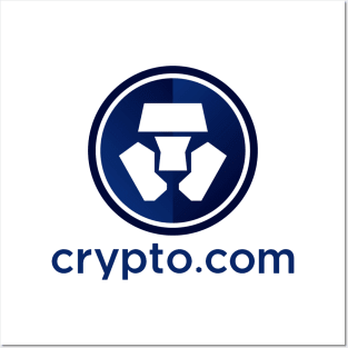 Crypto.com Coin Cryptocurrency CRO crypto Posters and Art